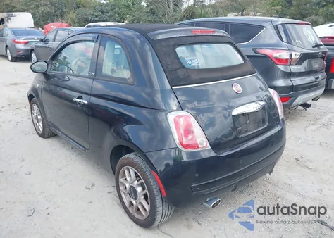 2012 Fiat 500C Pop из США, поврежденный, VIN 3C3CFFDRXCT365773